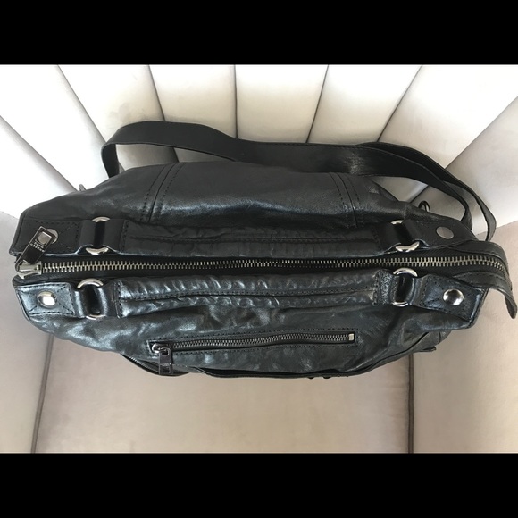 Andrew Marc Leather Handbag - Picture 5 of 8